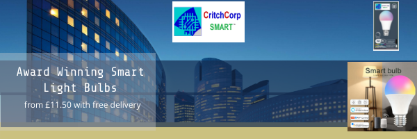 CritchCorp Smart™ Award Winning Smart Light Bulb