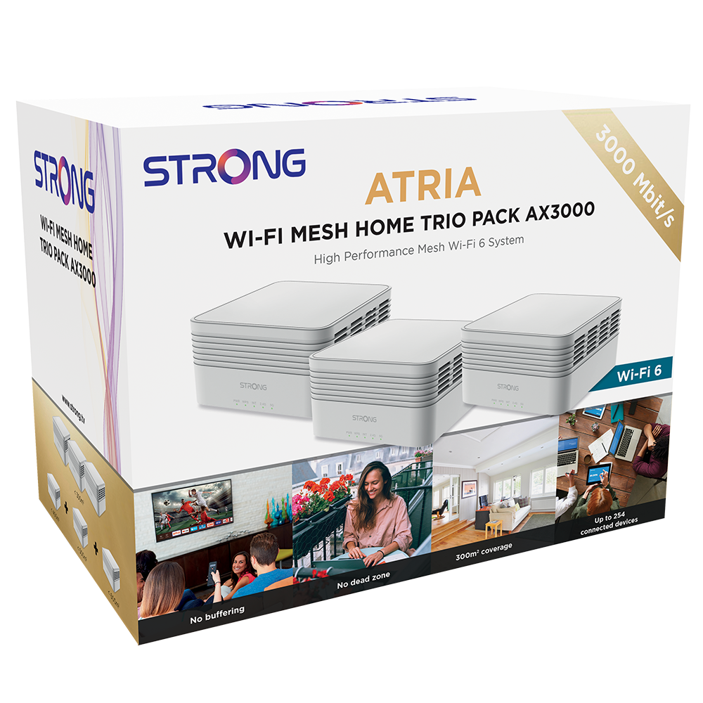Strong Atria AX3000 MESH unit x 3