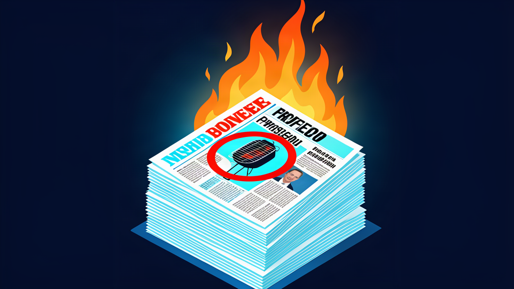 ‘Row professor found dead’ and ‘barbecue ban’