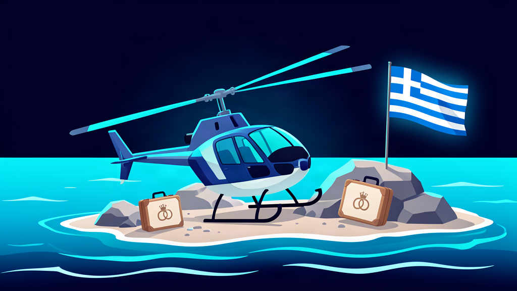 British couple on honeymoon killed in helicopter crash on Greek island