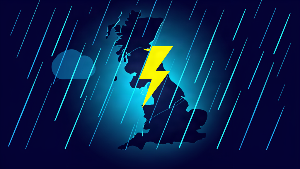 Yellow warnings remain in force as rain and thunderstorms hit parts of UK