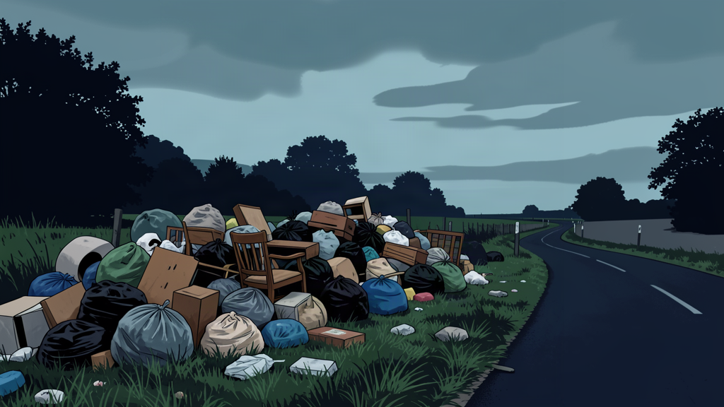 Fly tipping can have big consequences, police warn