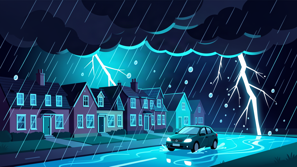 ‘Intense’ thunderstorms on way with threat of large hail and flash flooding