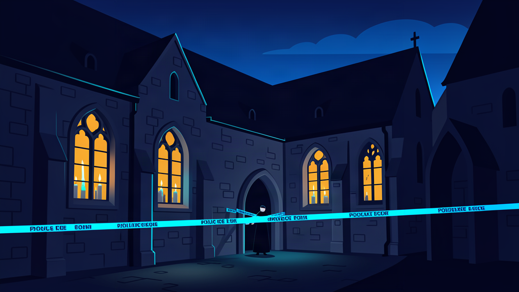 Priest killed and four injured in knife attack at Polish abbey