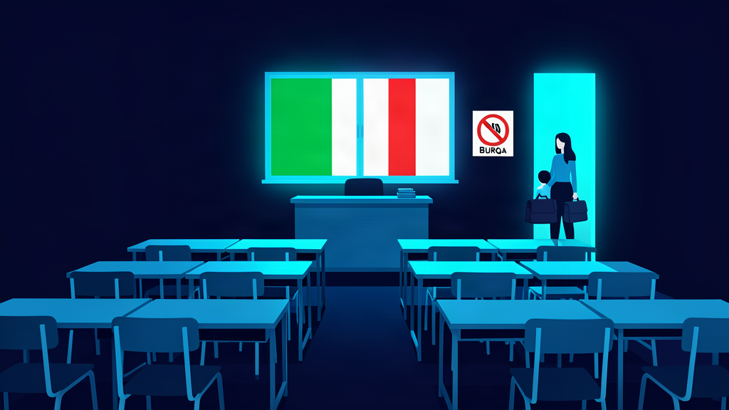 Italy ministers agree to ban burqa and niqab in school and cap foreigners in class