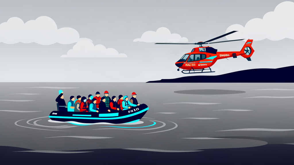 140 migrants in single dinghy rescued in English Channel