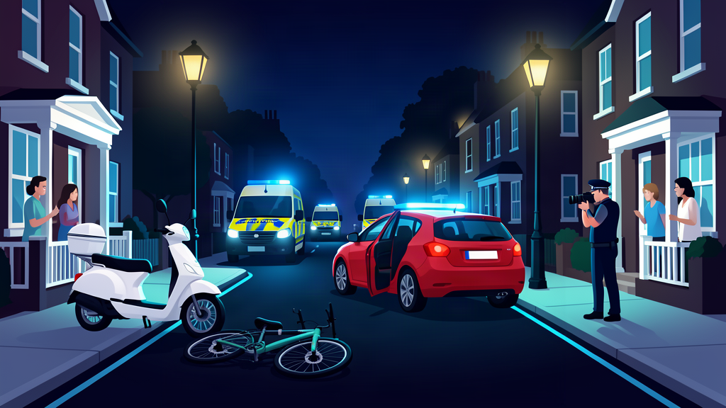 Murder probe as cyclist dies following moped crash