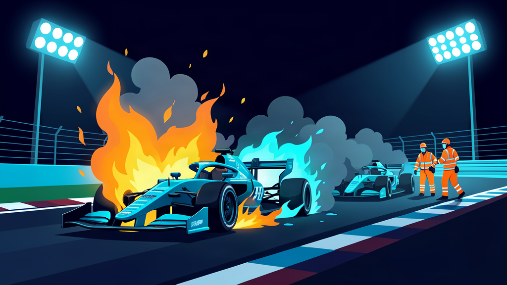 Race driver thanks rival for saving his life with ‘incredible act of bravery’