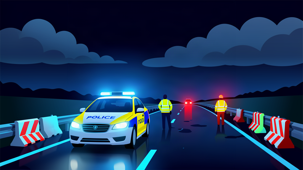 BBC visits area at heart of police investigation after A66 crash