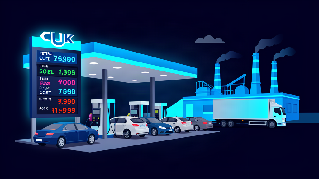 Petrol and diesel price rises push UK inflation higher