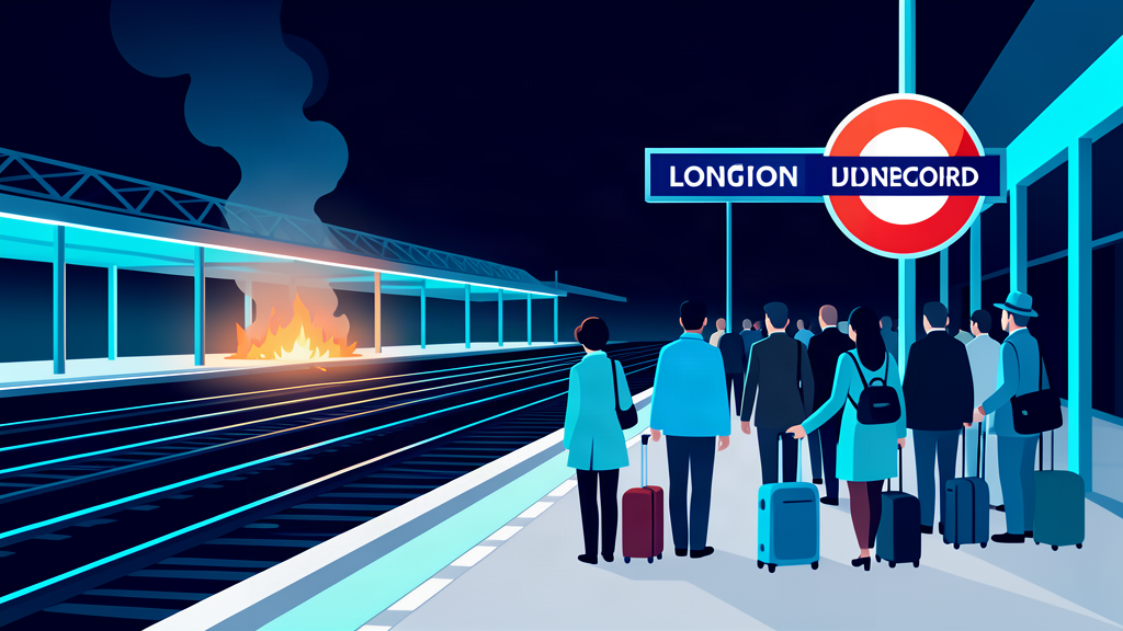 Heathrow Airport train services resume after trackside fire disruption