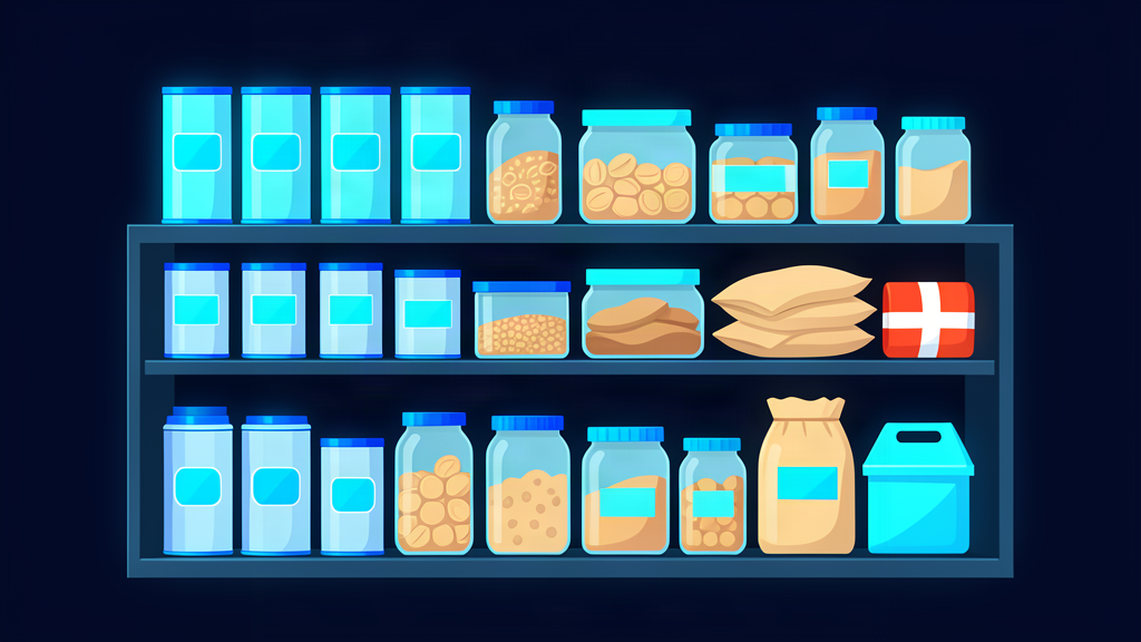 What food items should you stock up on in case of an emergency?