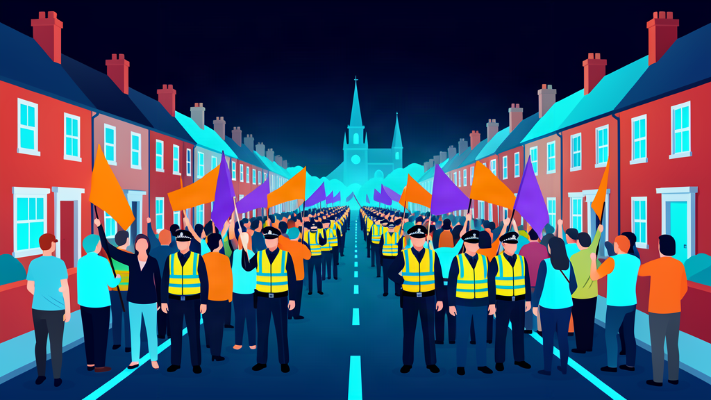 Huge crowds turn out in Portadown as Drumcree parade stand-off enters second week