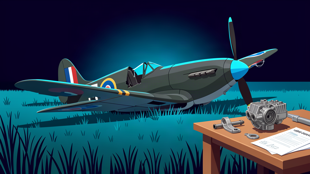 Spitfire Crash Report Blames Decades-Old Carburettor Debris