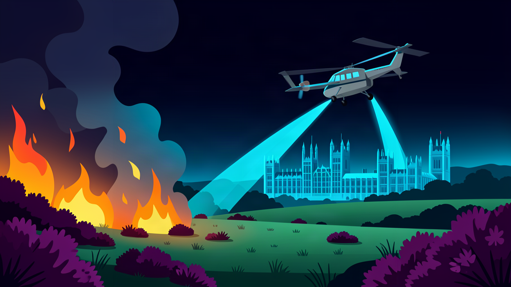 UK ‘woefully unprepared’ to face wildfires, MPs warn – as UN issues climate target warning