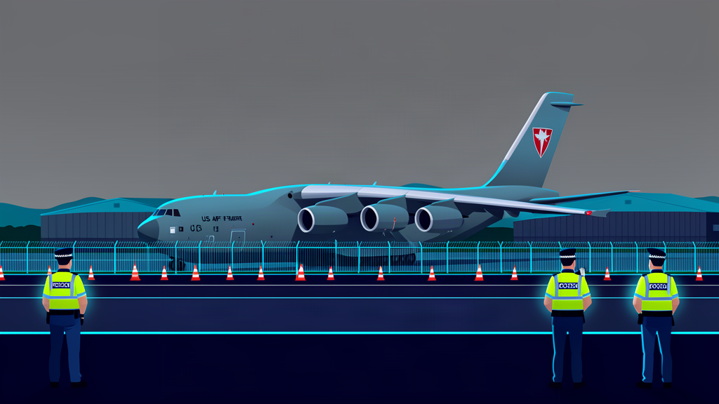 Two re-arrested on suspicion of assisting Iran intelligence after RAF Fairford incident