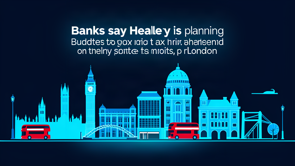 Banks say Healey is planning Budget tax raid on their profits
